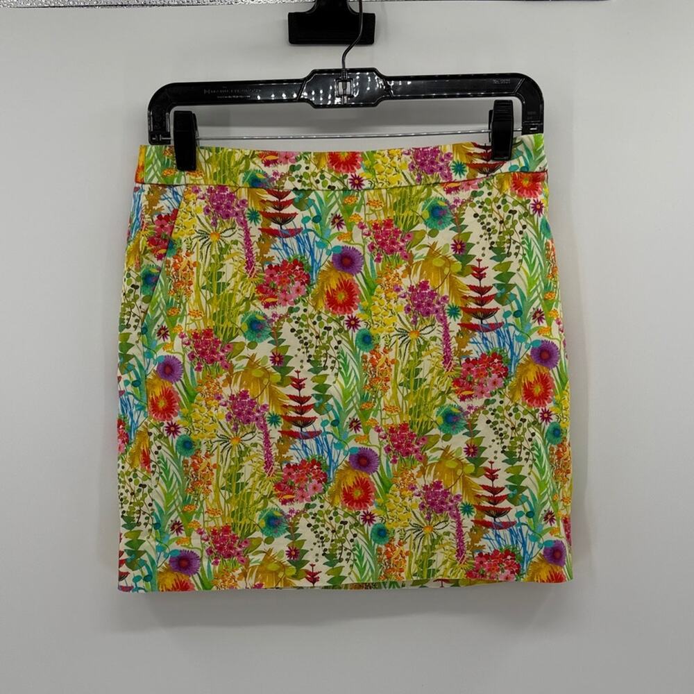 J. Crew Liberty Arts Fabrics Floral Mini Skirt - Multicolor - 2